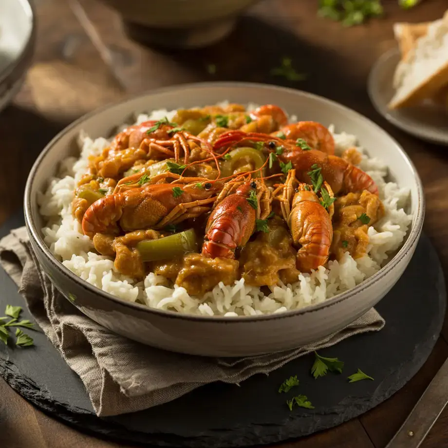 crawfish etouffee - Fine Dining Lovers