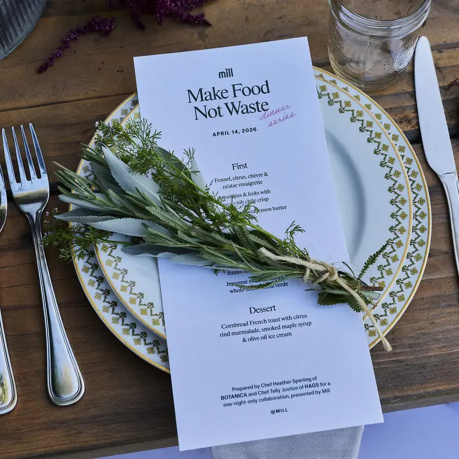 Make Food Not Waste Dinner Series