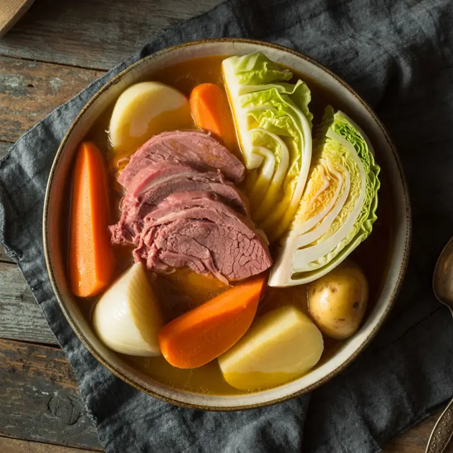 new england boiled dinner - Fine Dining Lovers