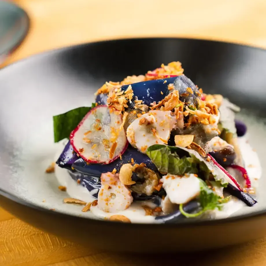 Eggplant Salad at HaiSous