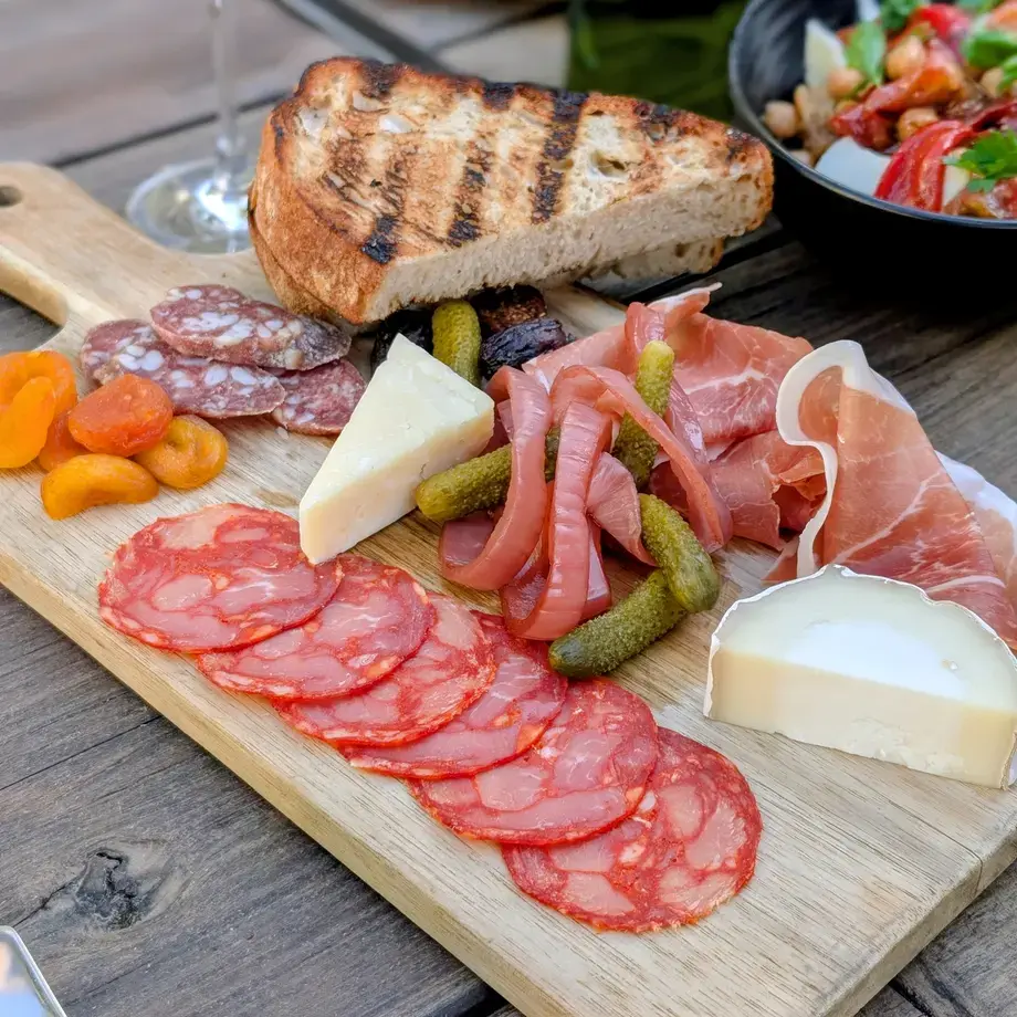 Food at The Backyard