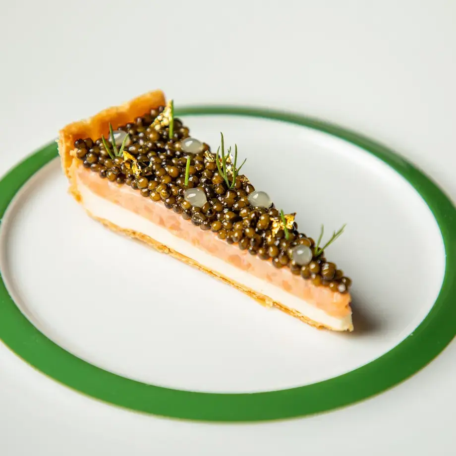 Salmon Cheesecake at Emeril's