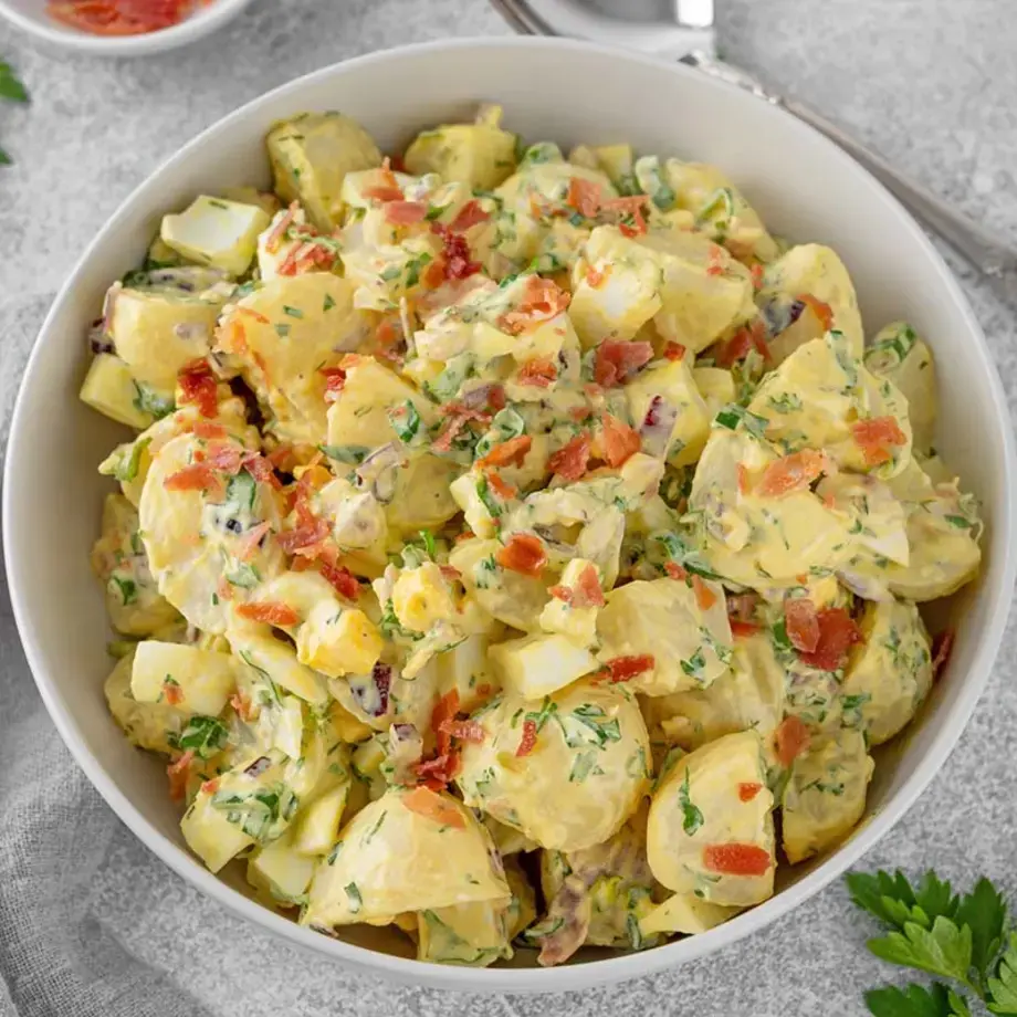 german potato salad - Fine Dining Lovers