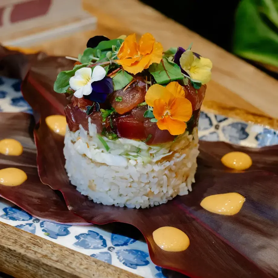 Hawaiian BBQ Poke Bowl