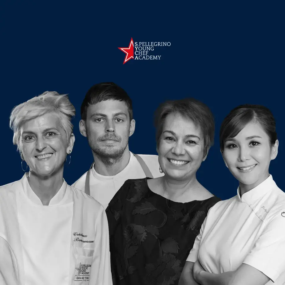 A composite image of smiling chefs.