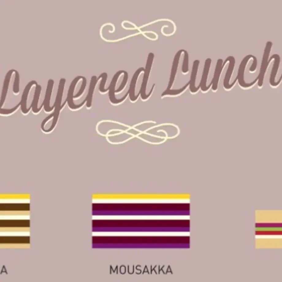The Layered Lunch Infographic