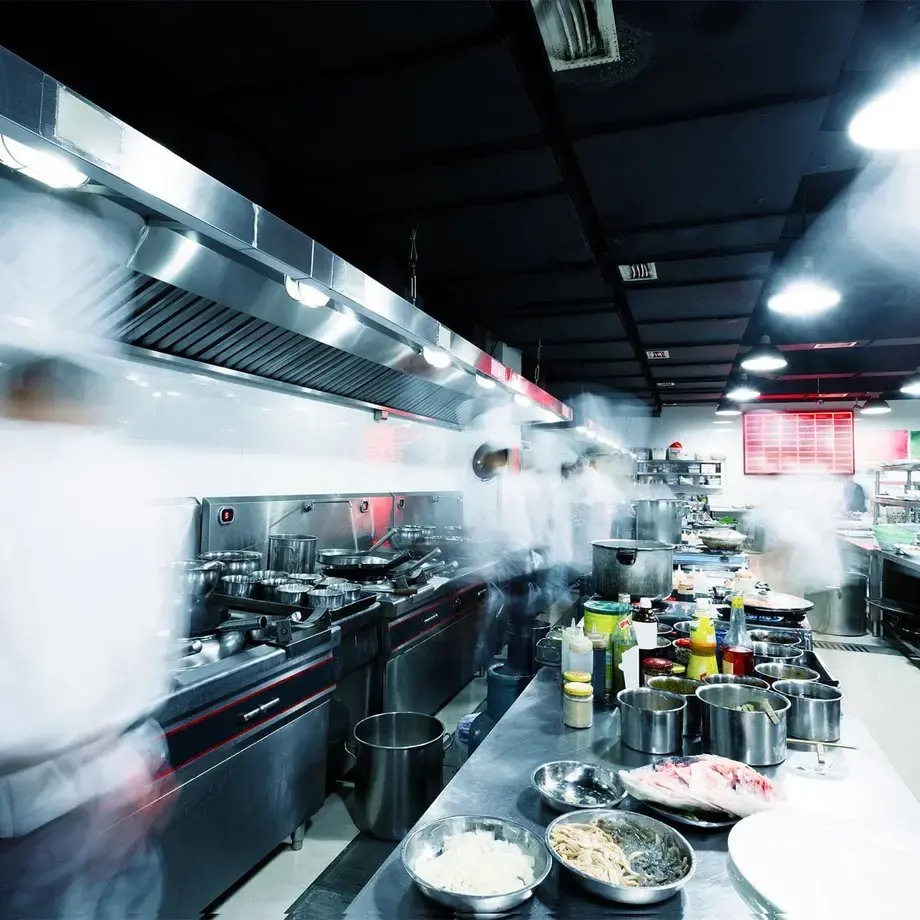 professional kitchen