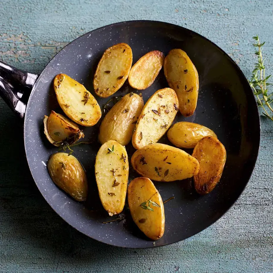 Michelin chef cook potatoes