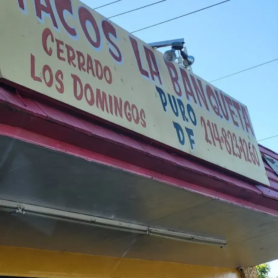 Tacos La Banqueta Puro DF