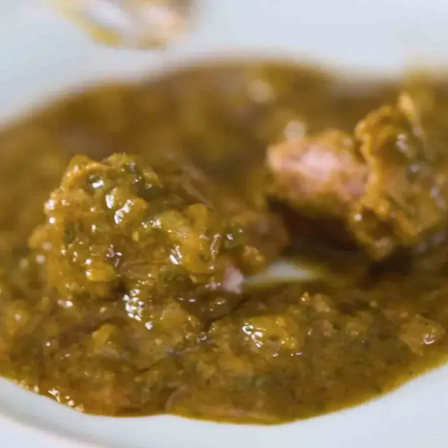Lamb Curry - Palak Gosht