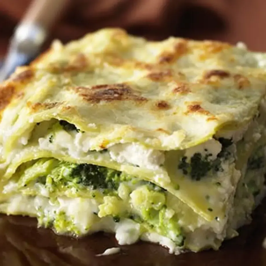 Lasagne with Romanesco Cauliflower and Broccoli