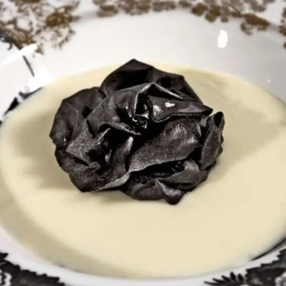 Lasagna with Black Squid Ink