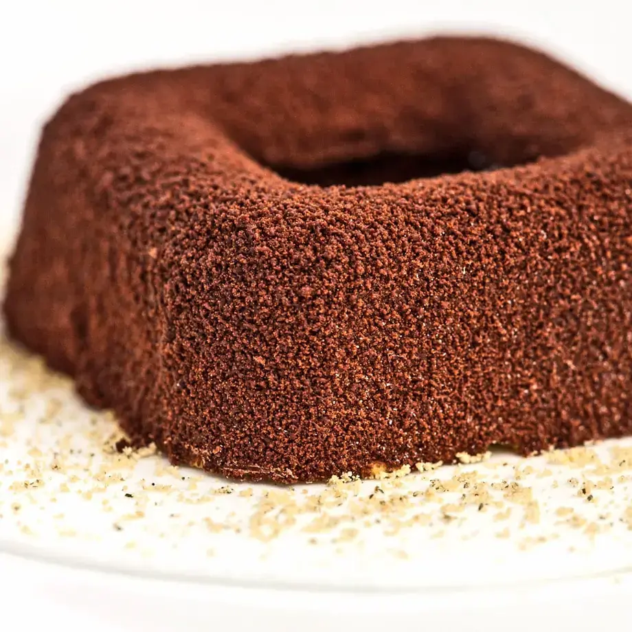 Chocolate, Caramel and Coffee Custard and Yogurt Biscuit