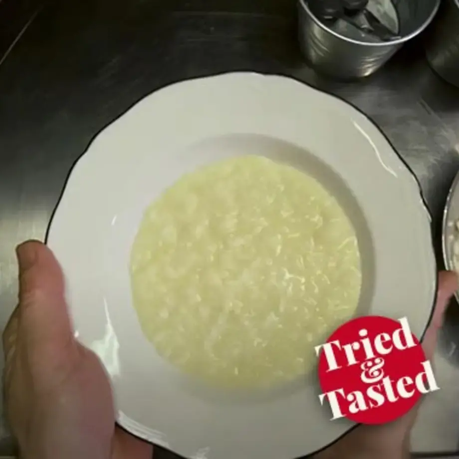 Riccardo Camanini's Parmesan Risotto Recipe