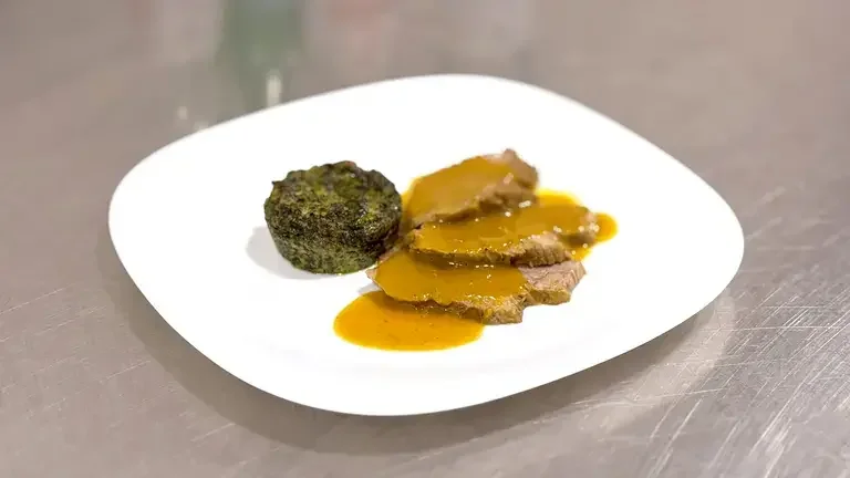 Sunday Roast served on a plate