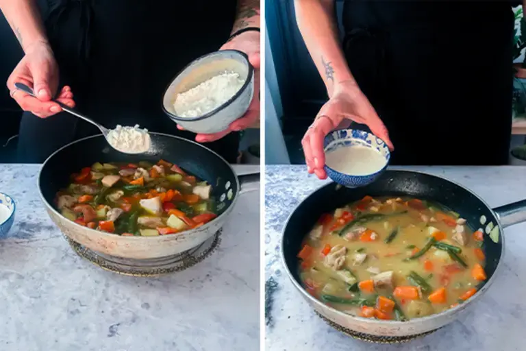 chicken stew preparation