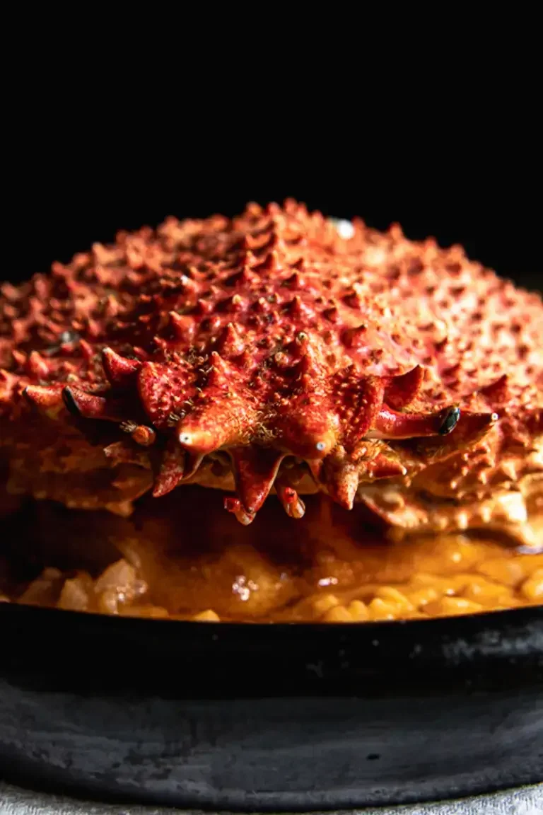 Fresh Spider Crab with Arroz Cremoso