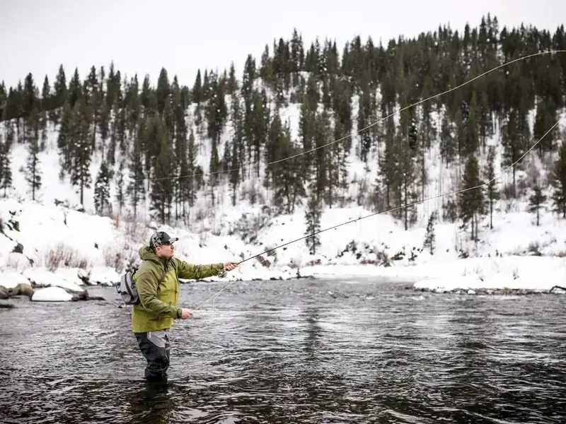 Chef Joshua Skenes fishing