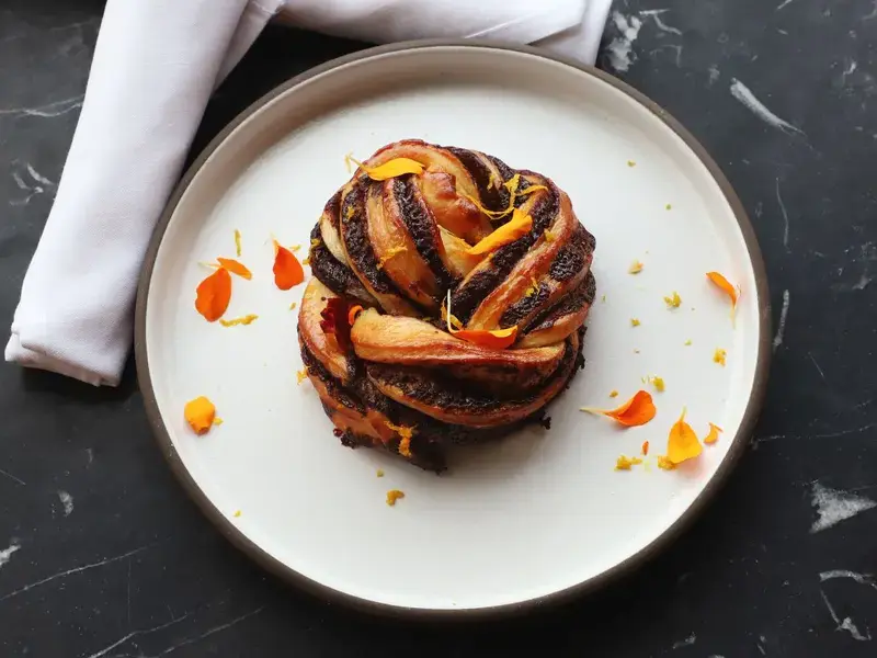 Chocolate babka at Lula Café.