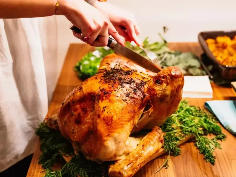 Christmas turkey.