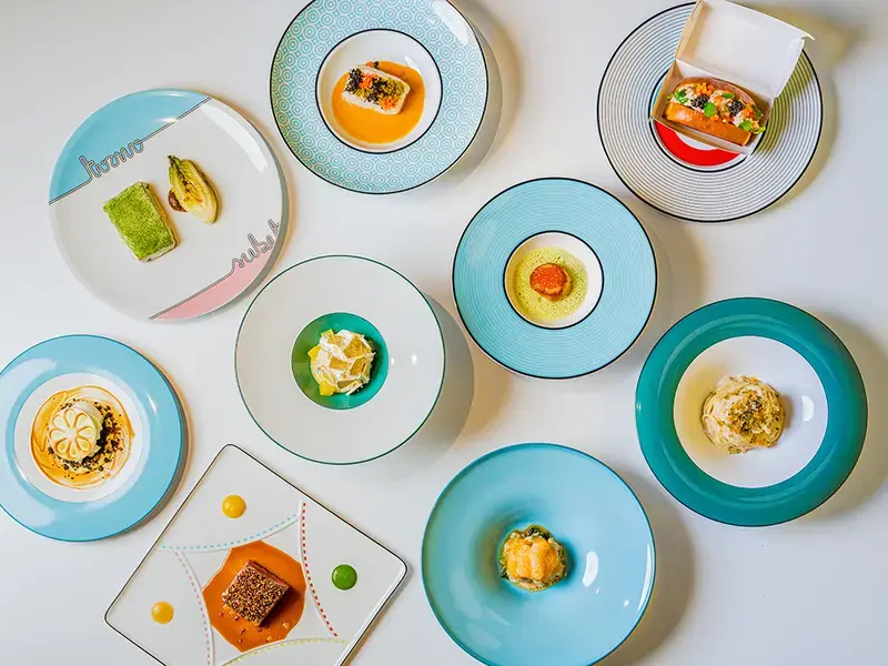 Dishes at Torno Subito Miami.