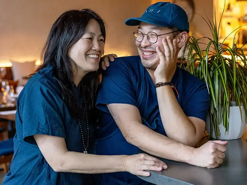 Mina Park and Kwang Uh of Baroo.