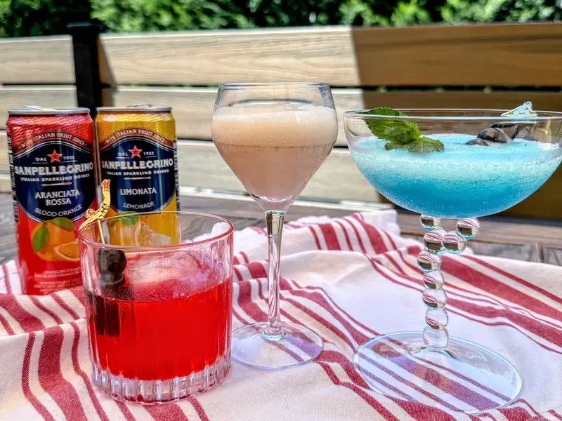 Red, White, and Blue Cocktails