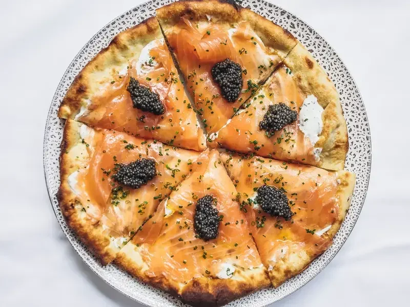 Wolfgang Puck Smoked Salmon Pizza