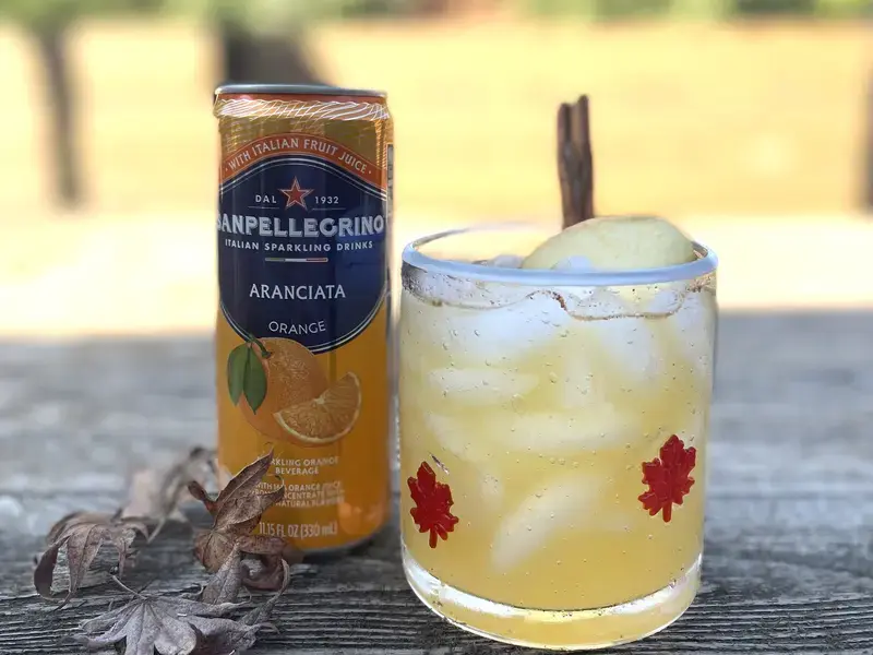 Autumn Citrus and Spice Spritz