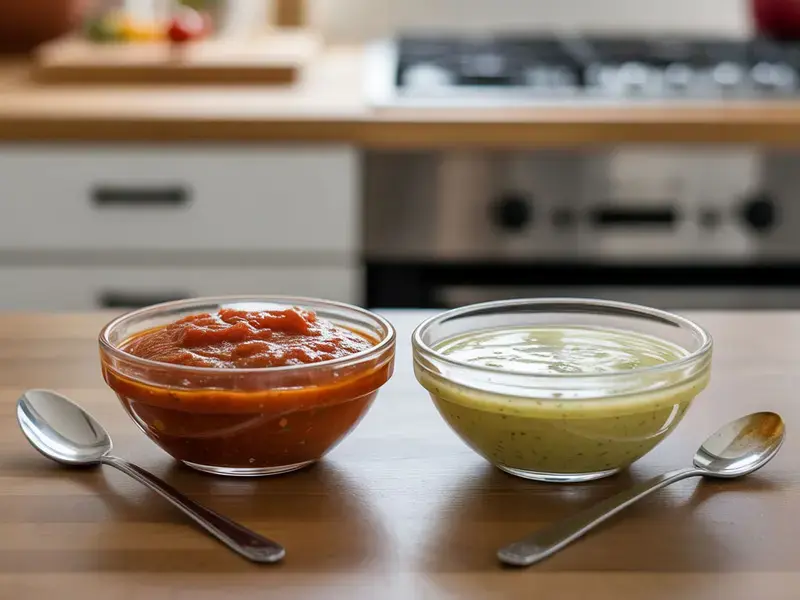 difference between sauce and dressing - Fine Dining Lovers