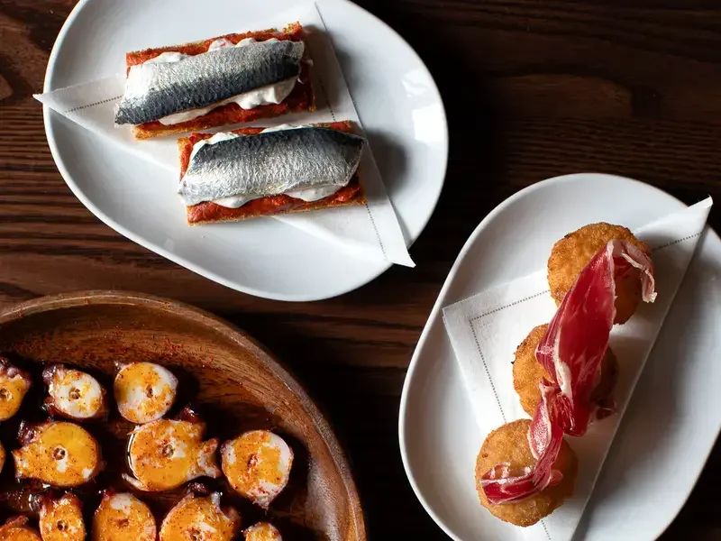 Pinxtos at Asador Bastian