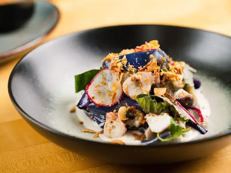 Eggplant Salad at HaiSous