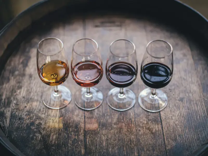 Wine glasses