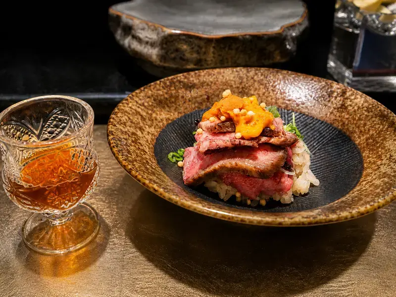 Wagyu and Uni Bowl from 637 Sushi Club