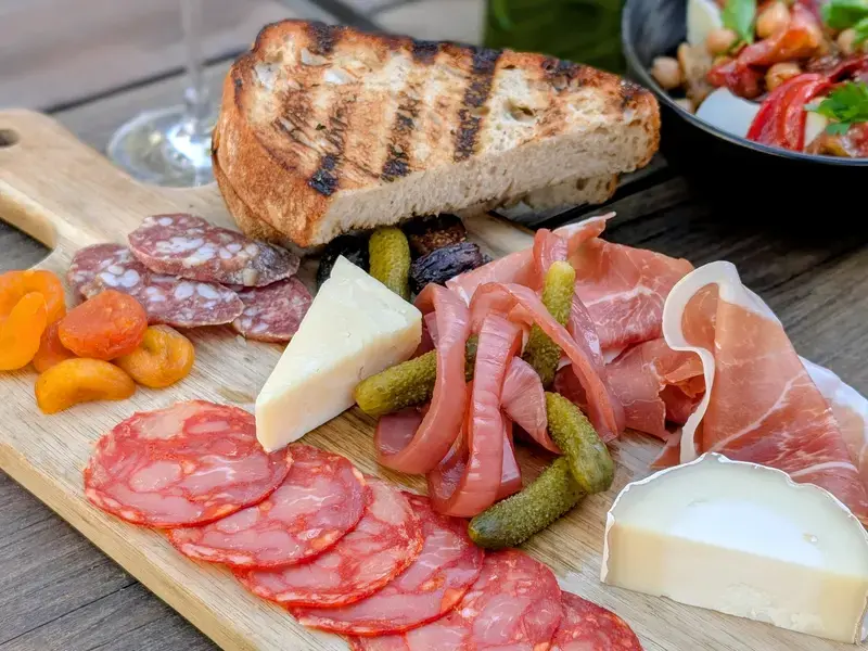 Food at The Backyard