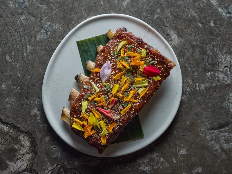 Pork Ribs with Tamarind Glaze