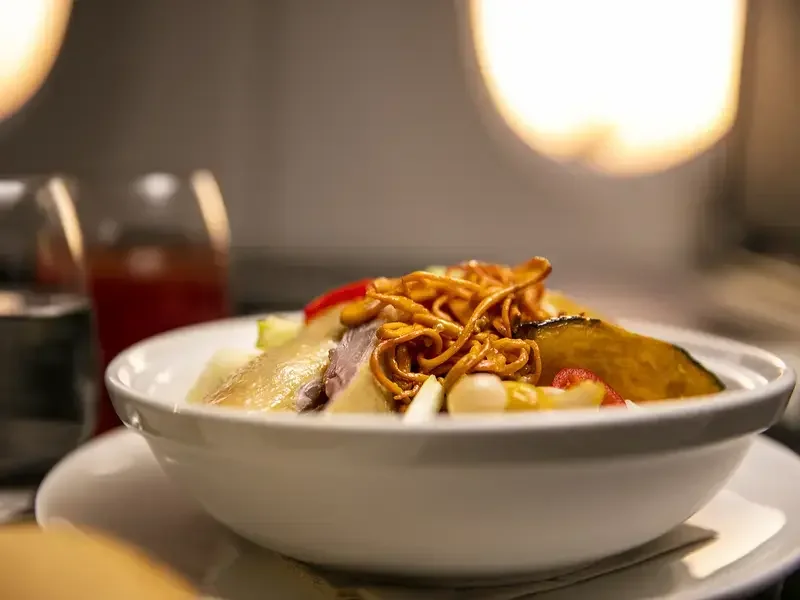 Food on Cathay Pacific