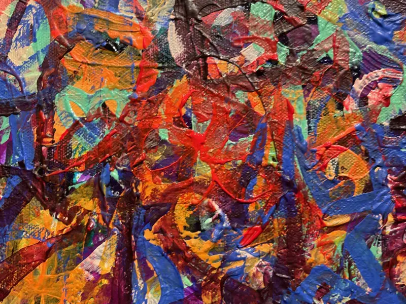 Painting at Counter-
