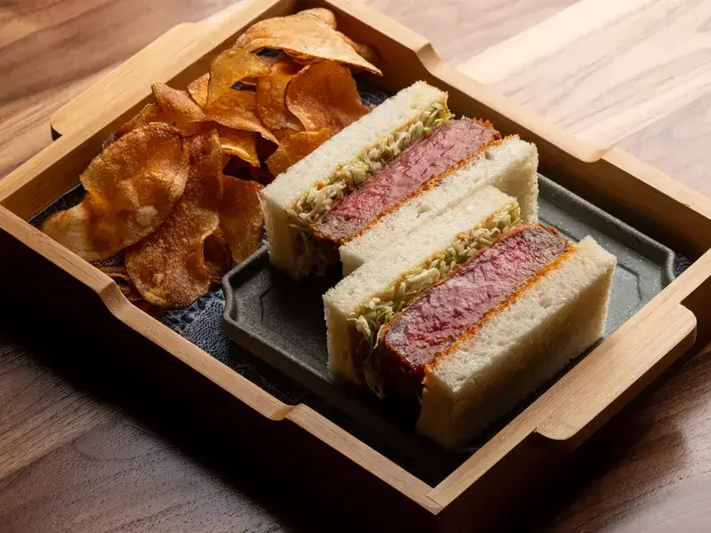 A4 Wagyu Katsu Sandwich at Bengara