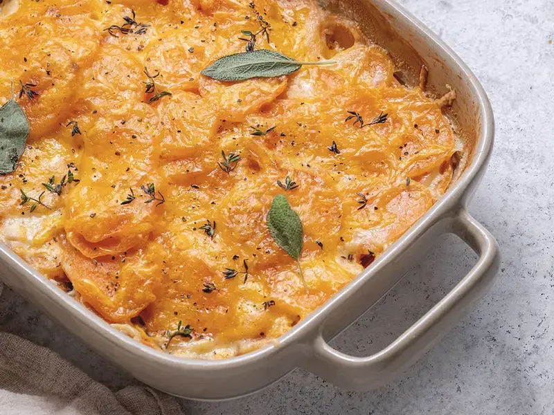Pumpkin casserole.