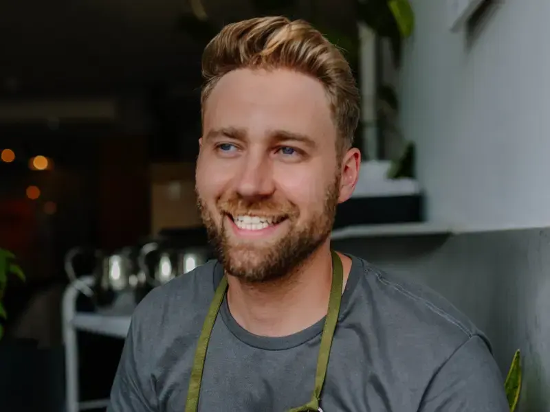 Chef Sean MacDonald, smiling.