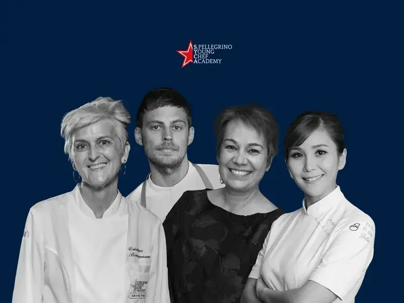 A composite image of smiling chefs.