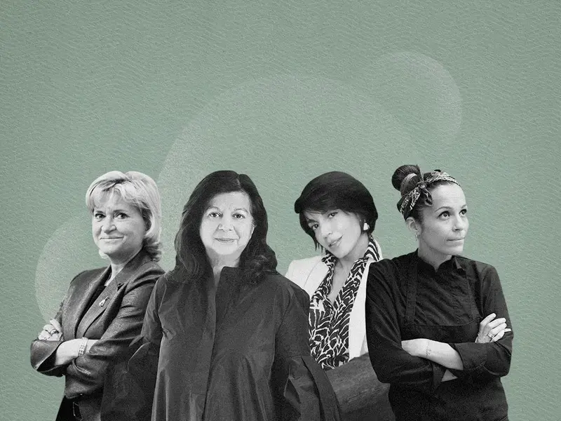 Female food entrepreneurs.