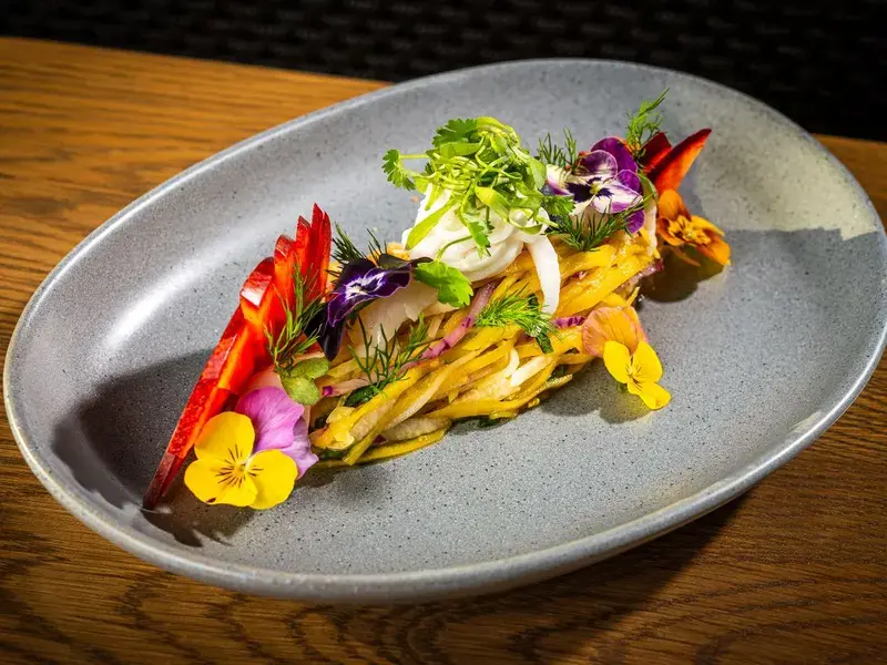A dish at Moon Rabbit in Washington, D.C.