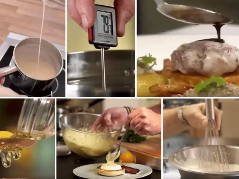 7 Michelin Chefs Cook Sauces