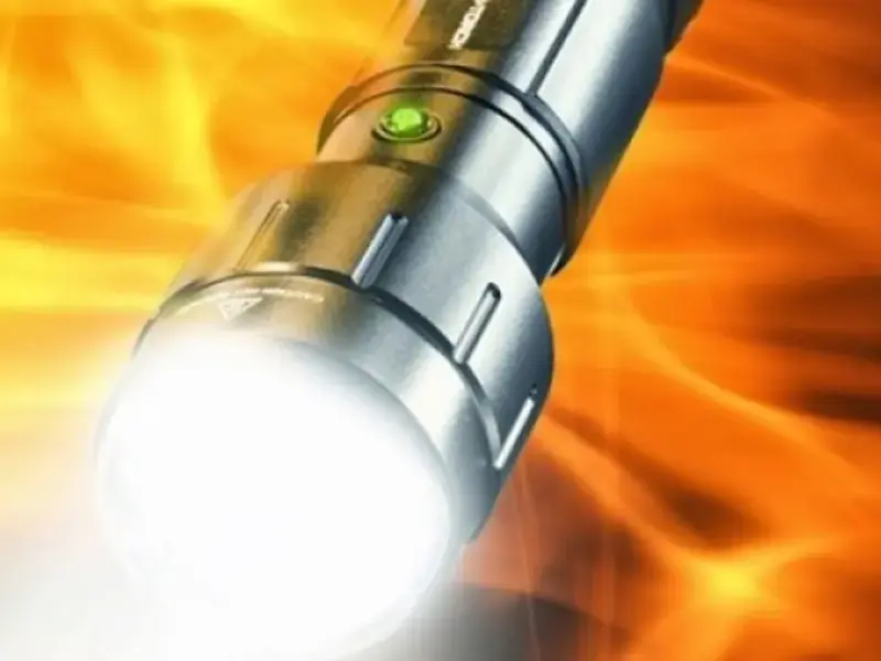 A Flashlight So Powerful It Can Cook An Egg