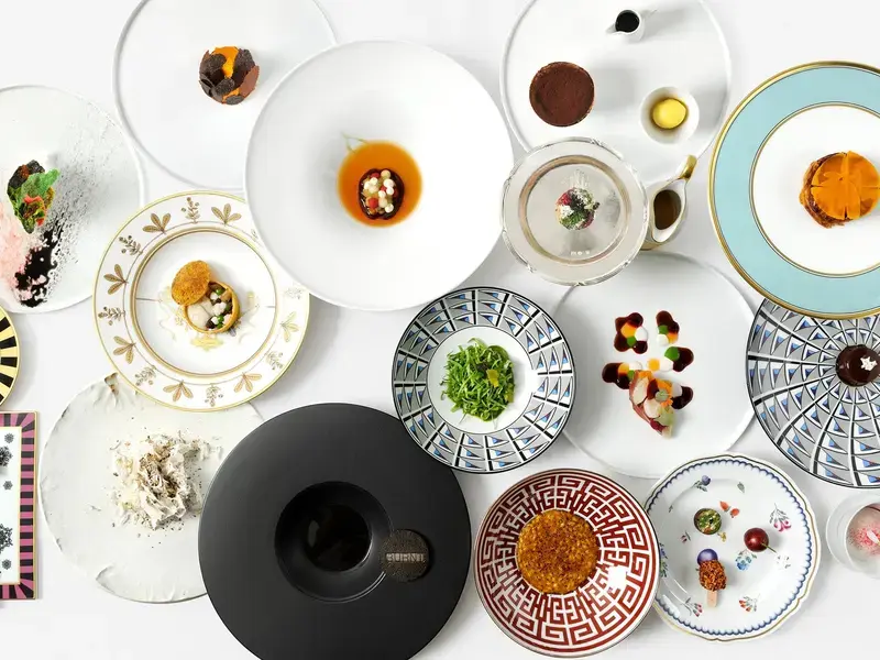 Osteria Francescana appetizers