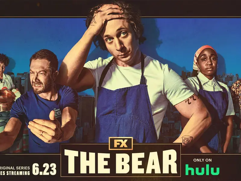 a flyer for The Bear