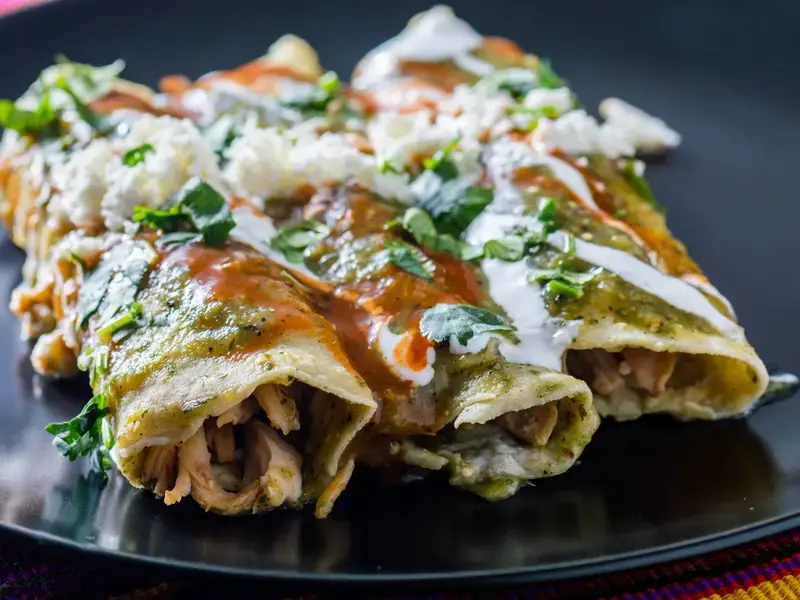 chicken-enchiladas
