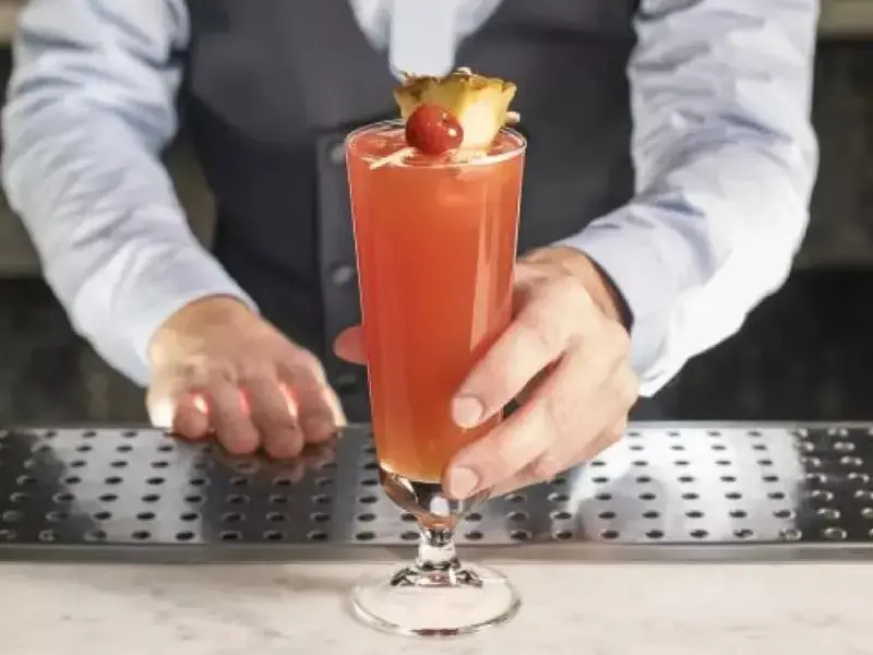 Cointreau cocktail Singapore sling.